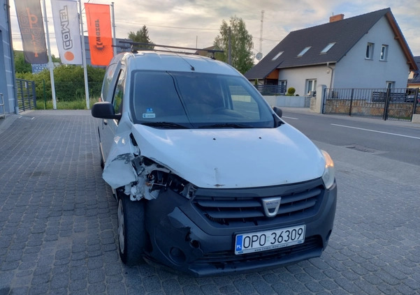 Dacia Dokker cena 6500 przebieg: 294500, rok produkcji 2013 z Krapkowice małe 79